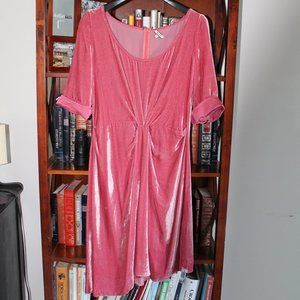 NOA Silk Blend Velvet Dress